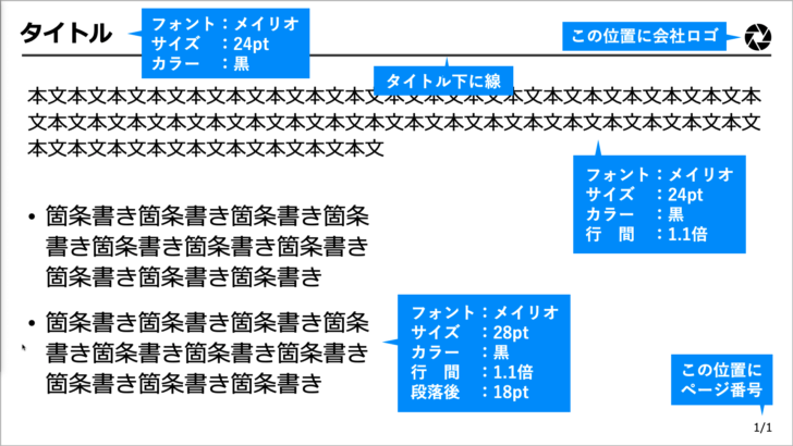 効率的なパワポ作成には必須 スライドマスターでできることと基本設定画面を解説 ビズデザ